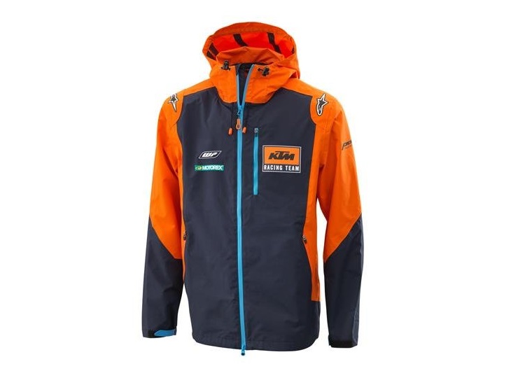 CHAQUETA KTM IMPERMEABLE REPLICA TEAM HARDSHELL L